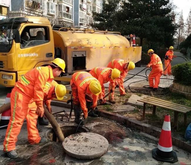 南林乡市政管道清淤